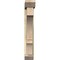 Ekena Millwork Balboa Slat Rough Sawn Bracket w/ Offset Brace, Douglas Fir, 6"W x 26"D x 38"H BKT0604X26X38BOA06RDF - alternate 2